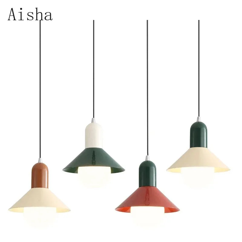 Minimalist LED pendant light for modern interior decor - vue 5 sur 9