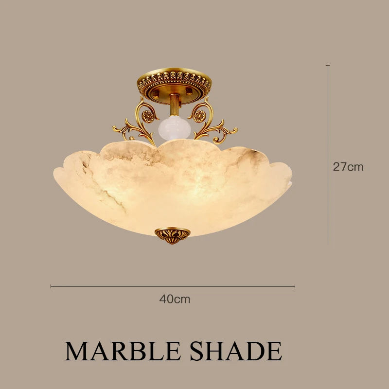 suspension en marbre espagnol décorative d'intérieur - vue 6 sur 8