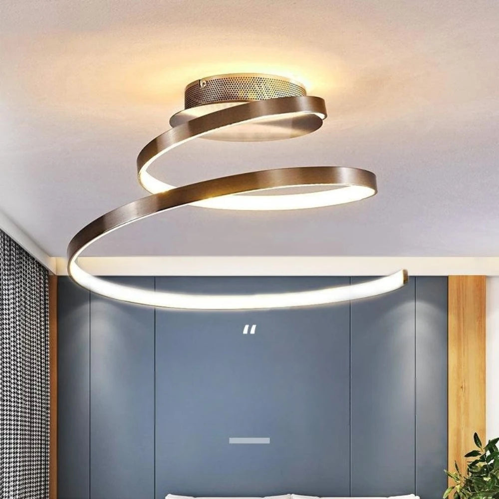 Plafonnier LED nordique pour cuisine balcon porche luminaire moderne suspension LED plafonnier lustres modernes éclairage - vue 4 sur 6