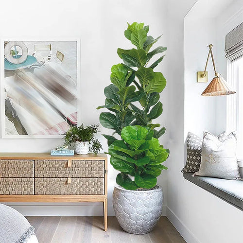 plantes artificielles ficus grande taille pour décoration intérieure et extérieure