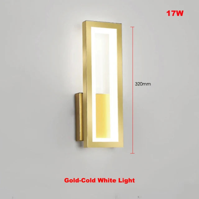 Modern minimalist LED wall light for interior decoration - vue 10 sur 12