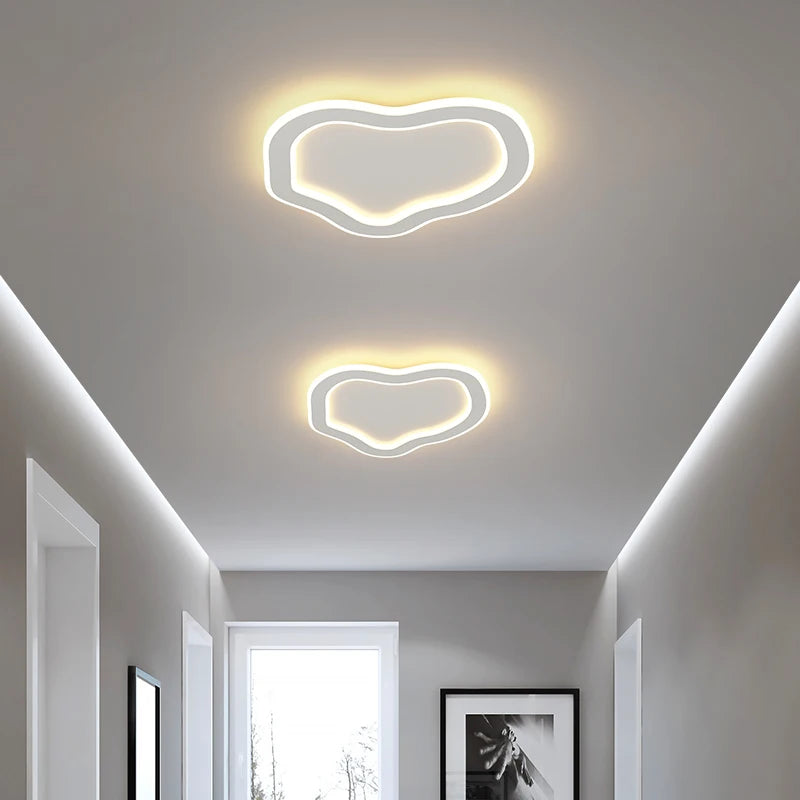 plafonnier moderne minimaliste pour allée et balcon - vue 3 sur 12