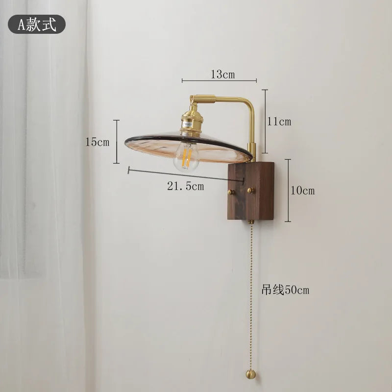 applique murale rétro style japonais pour décoration intérieure - vue 4 sur 9