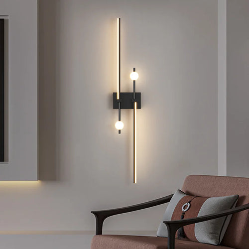applique murale LED moderne pour salon Grille TV fond chambre chevet applique murale intérieur décor à la maison luminaire Lustre - vue 2 sur 23