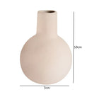 vase en céramique artisanale pour fleurs séchées décoratif et créatif