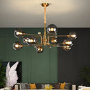 Minimalist modern magic bean chandelier for decorative interiors