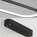 Modern LED ring for minimalist suspended decor