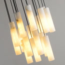 suspension en marbre naturel style nordique pour éclairage moderne