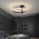 Modern minimalist LED ring ceiling light for home décor