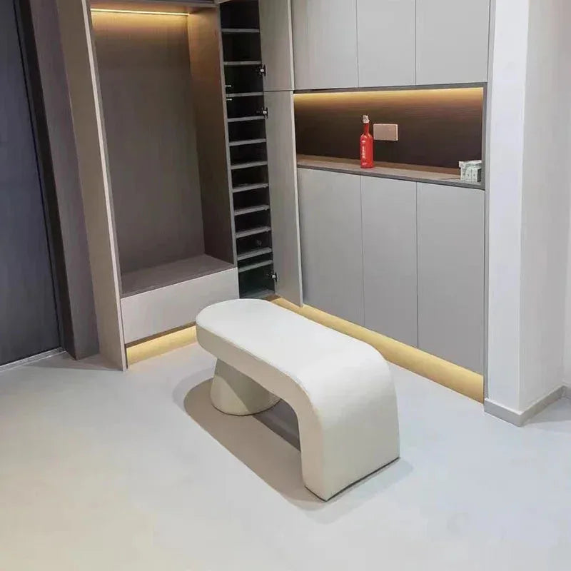 tabourets à langer en laine d'agneau pour un intérieur élégant - vue 5 sur 33
