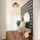 Simple cage à oiseaux plafonnier intérieur chambre salon couloir plafonnier E26 lampes de restaurant luminaires décoratifs AC 110 V