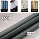 Rideau velours occultant phonique sur mesure pour chambre