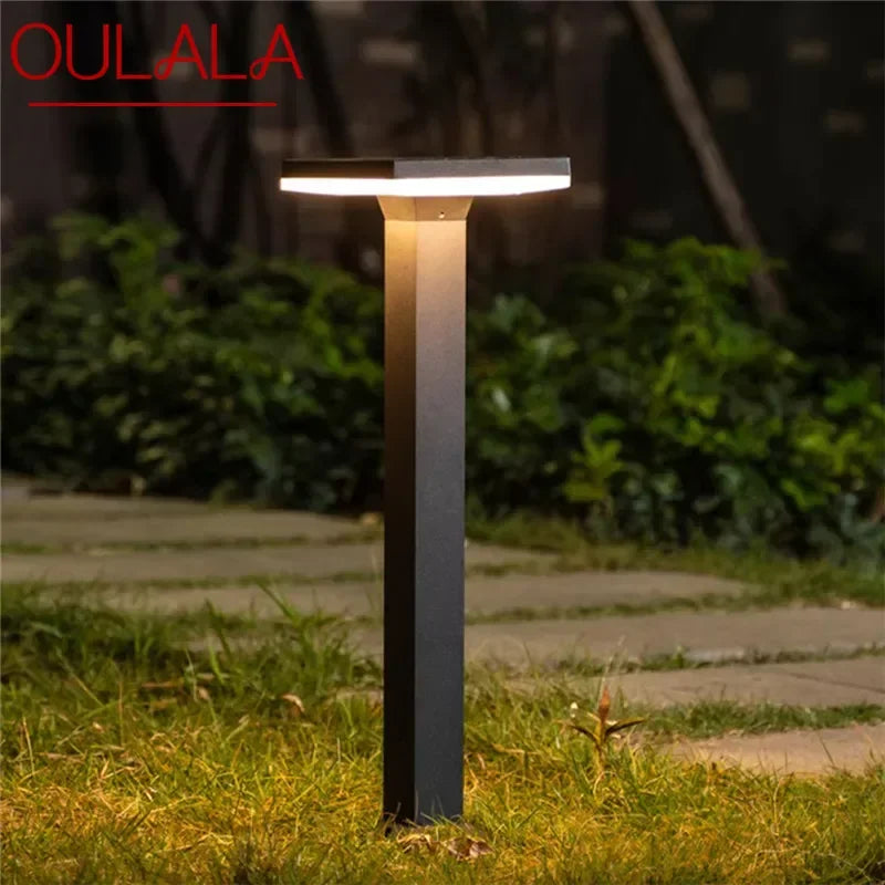 Contemporary outdoor LED lamp for garden and courtyard - vue 2 sur 47