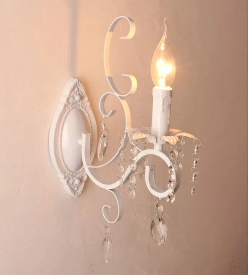 Applique murale Vintage en cristal - vue 10 sur 10