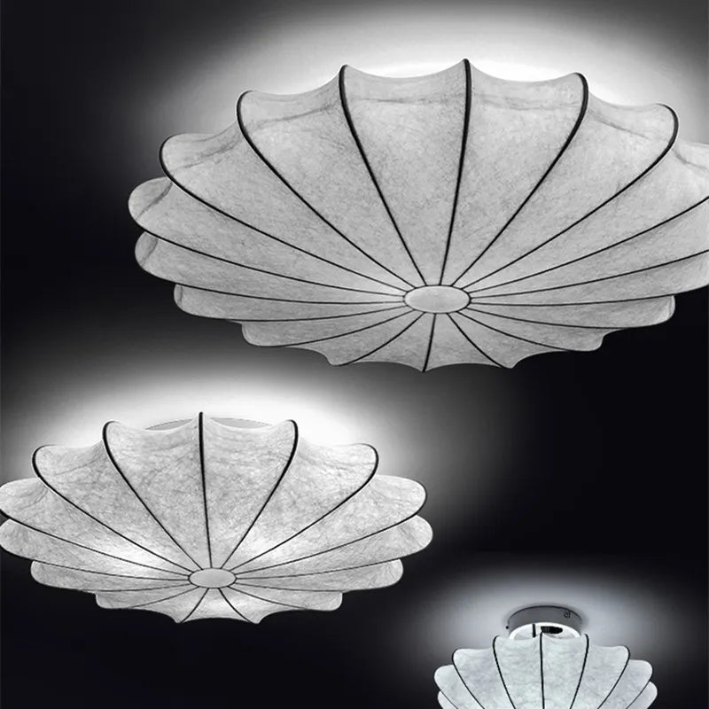 Plafonnier japonais art rond lumière minimaliste plafonnier chambre lampe salon personnalité nelson lampe