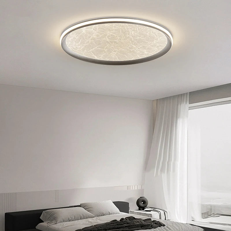 plafonnier led design rond moderne minimaliste pour intérieur élégant - vue 5 sur 9