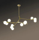 2024 Modern LED Chandelier Branches Style Glass Balls Ceiling Lamp Living Room Dining Room For Bedroom
