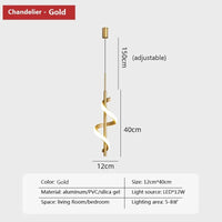 lampe suspendue moderne à design nordique suspension led décoratif