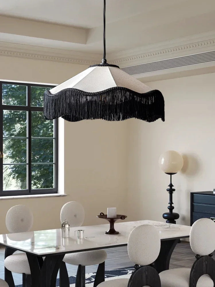 lustre rétro français vintage style américain pour intérieur élégant - vue 5 sur 8