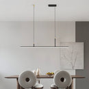 lampes suspendues modernes longue bande éclairage intérieur décoration maison