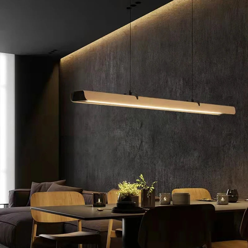 plafonnier led suspendu design minimaliste luminaire décoratif fil réglable