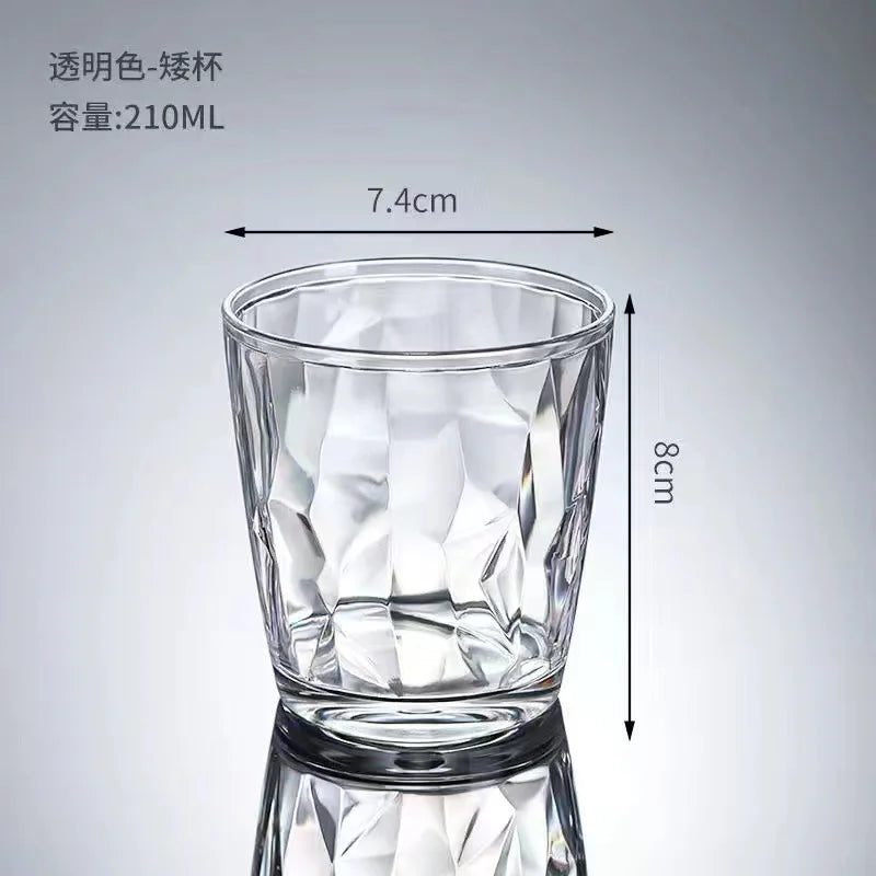 Verres incassables acrylique reutilisables pour vin biere jus - vue 22 sur 22