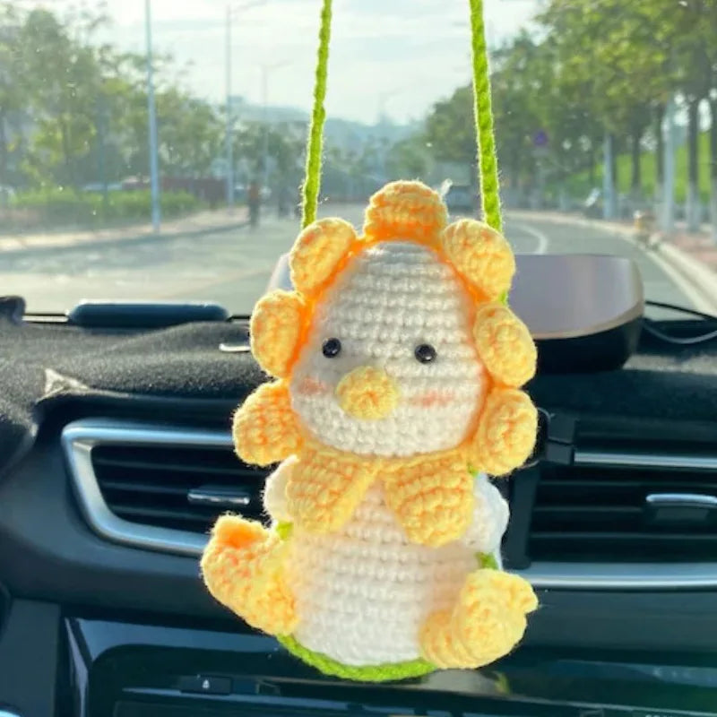 crochet suspendu créatif pour décoration de voiture plante en pot - vue 15 sur 34