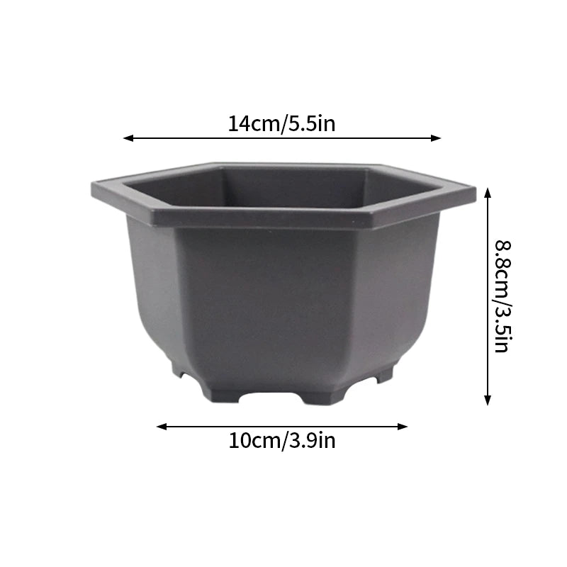 pots de fleurs rectangulaires imitation argile pour jardin extérieur - vue 21 sur 30