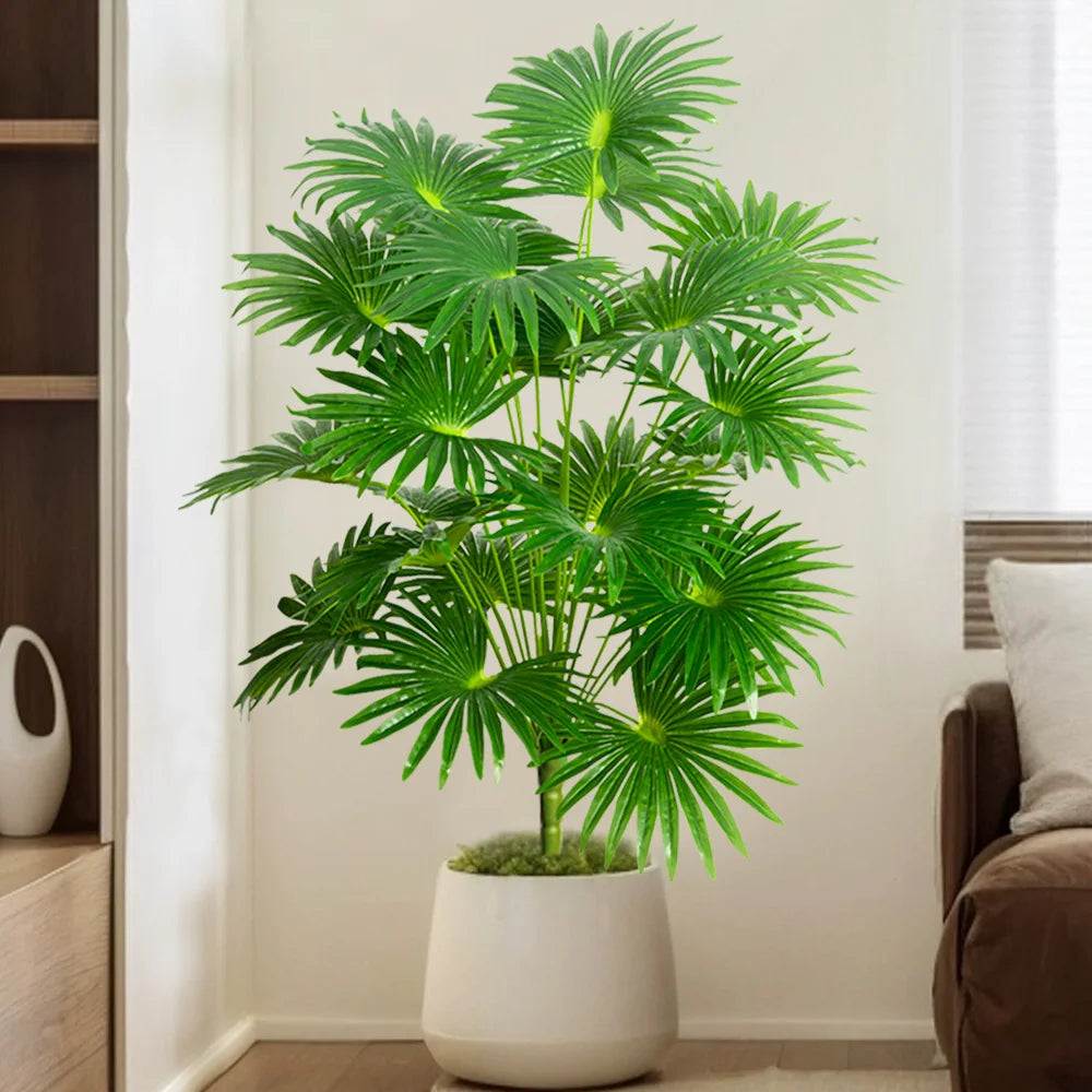 palmier artificiel tropical haut pour décoration intérieure et extérieure - vue 4 sur 11