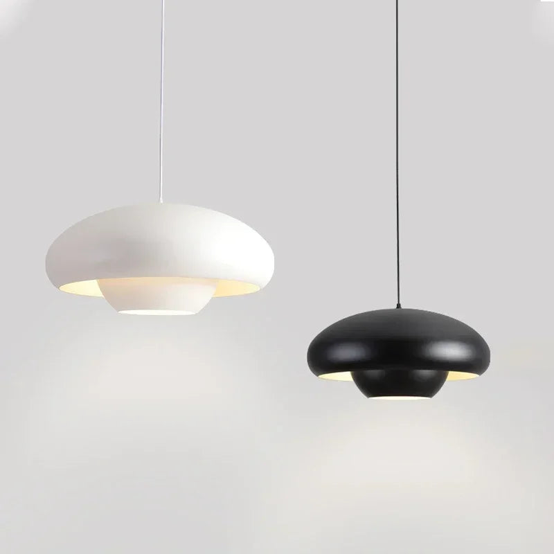 Suspension led nordique simple champignon suspendus - vue 4 sur 10