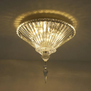Luxury crystal ceiling light for decorative interior lighting