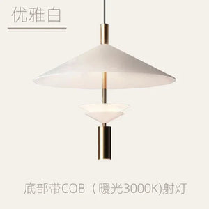 UFO-shaped decorative pendant light for interiors
