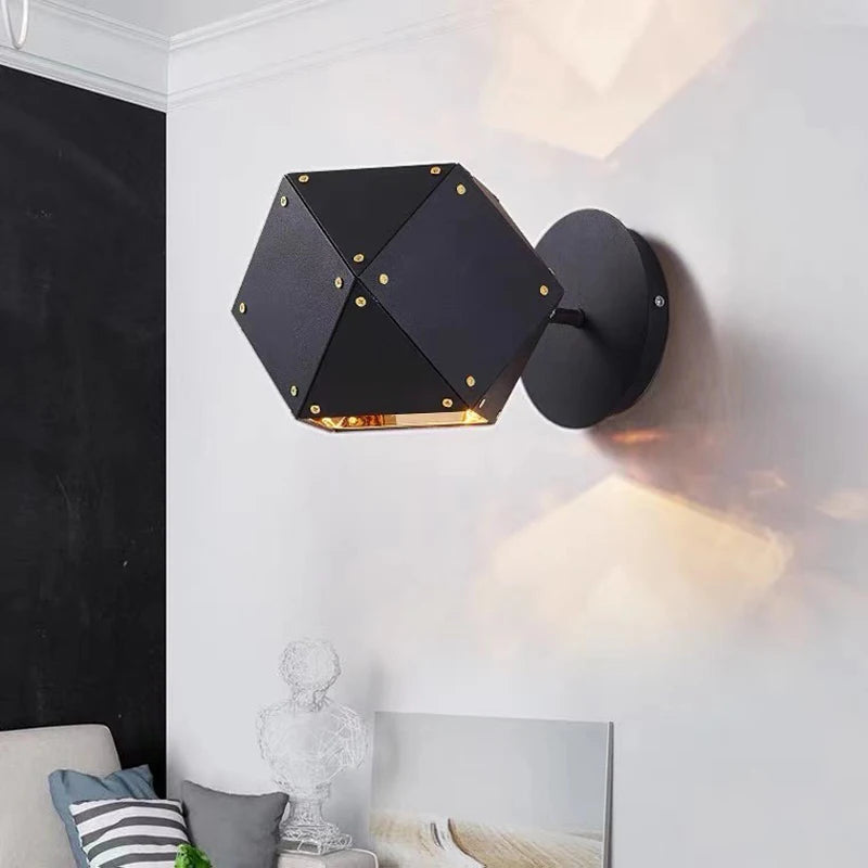 suspension led cube art déco style assorti 	 saison - vue 3 sur 28