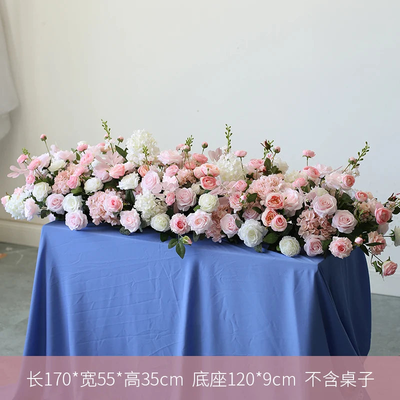 arrangement de fleurs artificielles pour décoration de mariage et événements - vue 7 sur 12