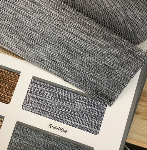 Store enrouleur zébré occultant tissu jacquard pour fenêtre - vue 10 sur 19