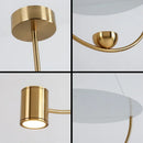 Minimalist Nordic acrylic chandelier for modern decoration