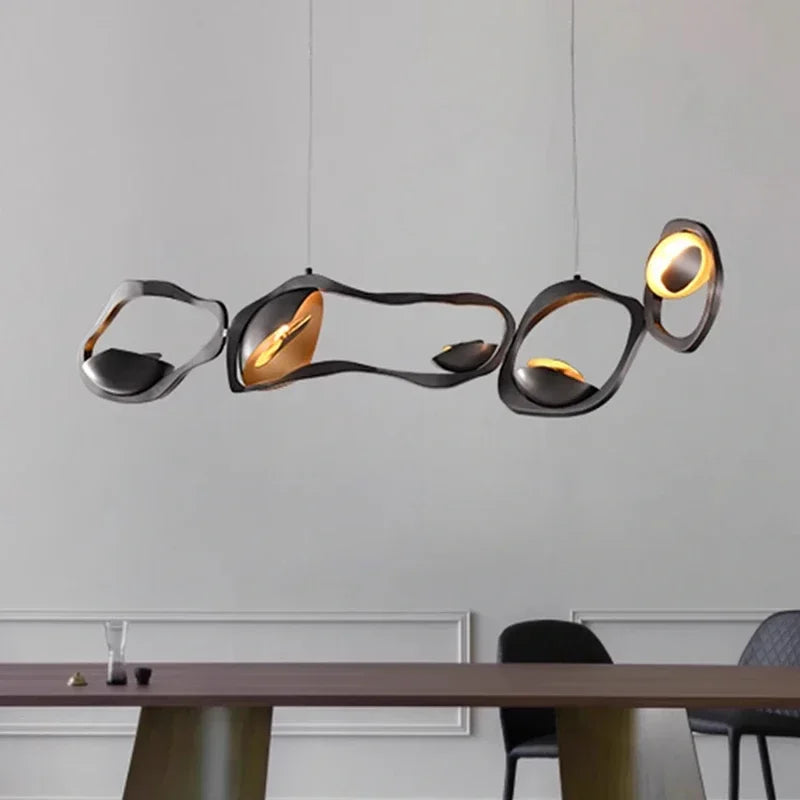 suspension à led au style nordique pour décoration intérieure - vue 6 sur 11