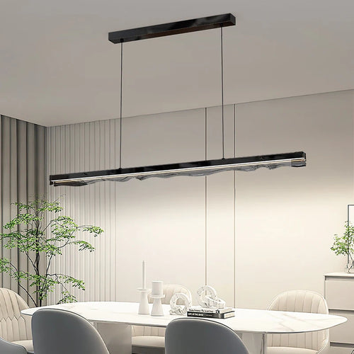 Creative minimalist ceiling light with eye protection nordic ambience - vue 6 sur 10