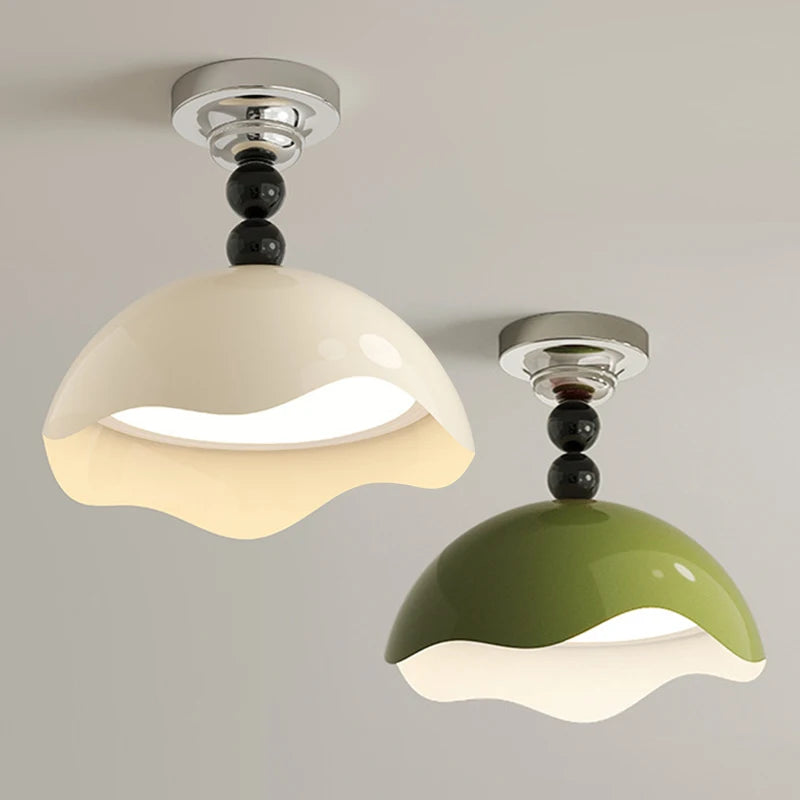 plafonnier nordique créatif à led avec télécommande et luminosité réglable - vue 2 sur 6