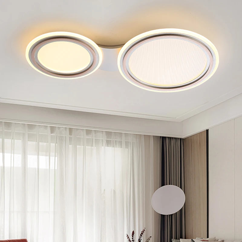 plafonnier moderne en métal pour intérieur créatif et élégant - vue 5 sur 7