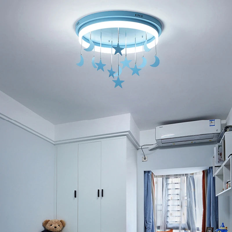 plafonnier led créatif pour enfant simple décoratif - vue 5 sur 12