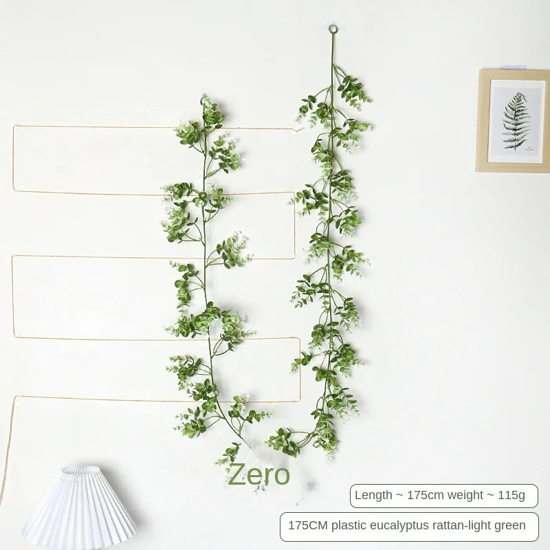 guirlande eucalyptus artificielle pour décoration de mariage et jardin - vue 10 sur 14