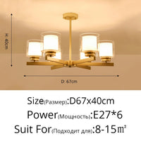 Bosmos European Style Decorative LED Chandeliers For Living Rooms, Bedrooms, And Modern Simple Indoor Lighting