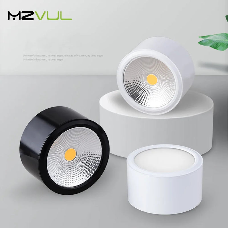 spot led dimmable pour décoration intérieure monté en surface