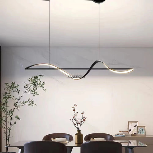 Minimalist decorative LED pendant light new collection - vue 5 sur 6