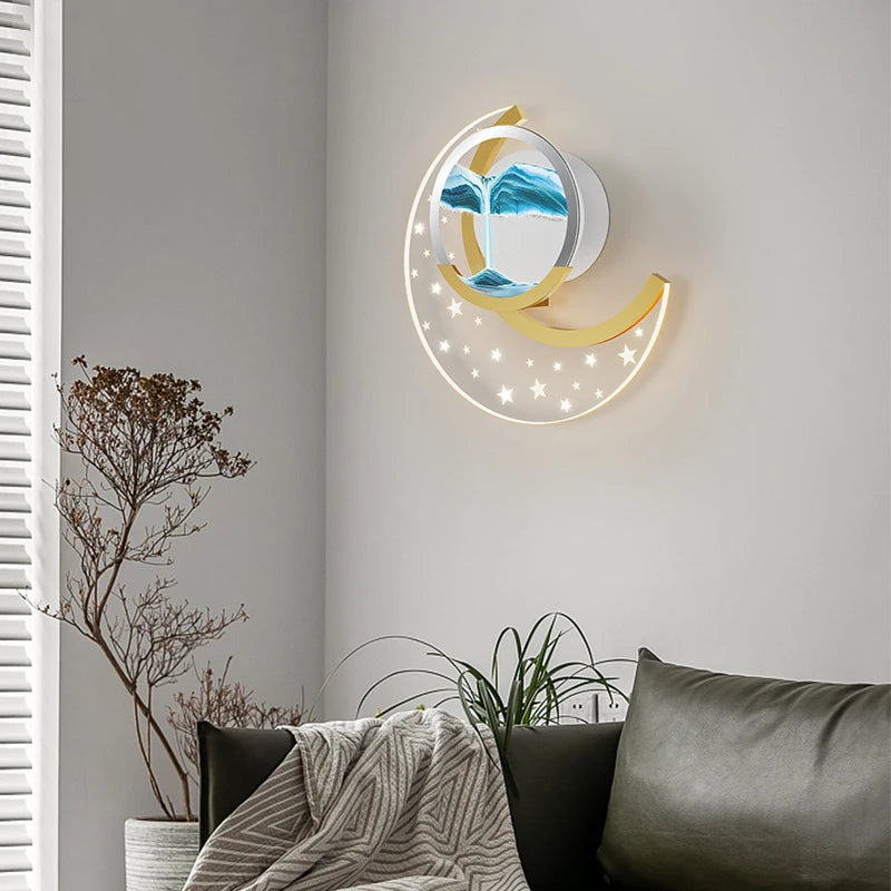 applique murale créative spectre complet sable mouvant nouvelle collection - vue 6 sur 15
