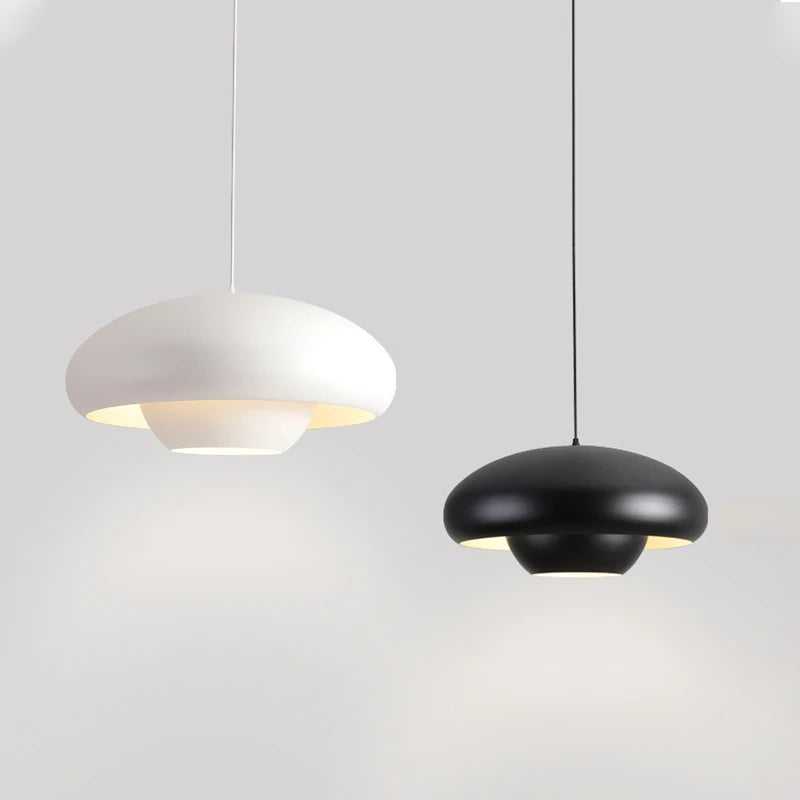 Suspension led nordique simple champignons pour la maison - vue 6 sur 10
