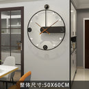 Modern Simple Iron Wall Clock, Home Decoration, Living Room, Creative, Fashion