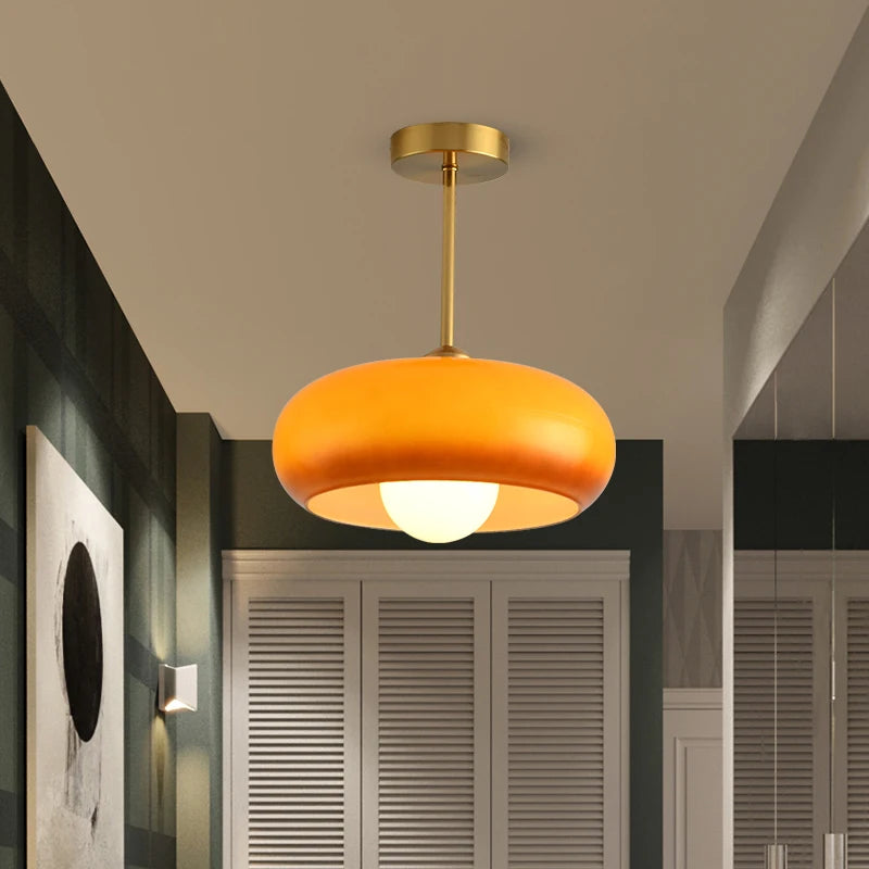suspension nordique moderne design bauhaus éclairage intérieur élégant - vue 4 sur 18