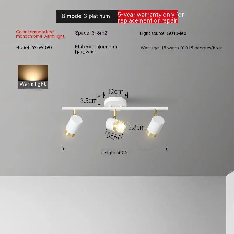 haoze gu10 led plafonniers maison magasin - vue 12 sur 17